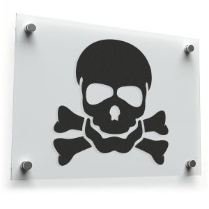 Skull and Crossbones Sticker