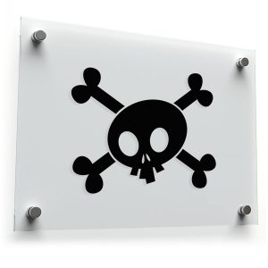 Skull and Crossbones Sticker