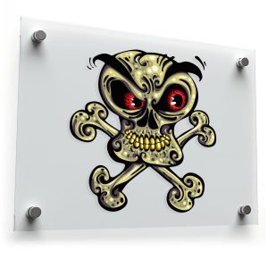Skull and Crossbones Sticker
