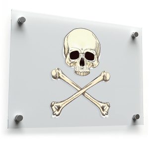 Skull and Crossbones Sticker