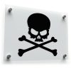 Skull and Crossbones Sticker Decal