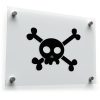 Skull and Crossbones Vinyl Sticker 1