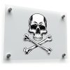 Skull and Crossbones Vinyl Sticker
