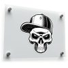Skull with Hat Sticker 1