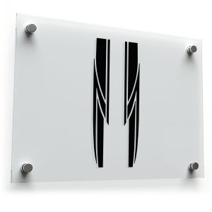Sleek Racing Stripe Decal Set
