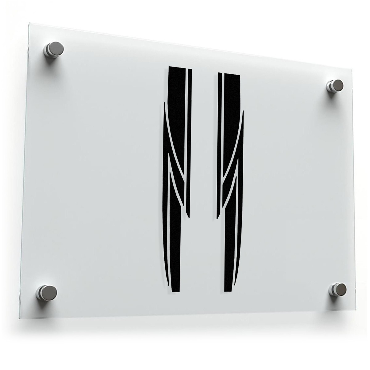 Sleek Racing Stripe Decal Set 3 Sleek Racing Stripe Decal Set