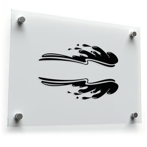 Sleek Racing Stripe Sticker