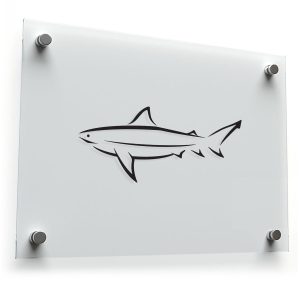 Sleek Shark Sticker