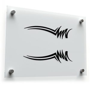 Sleek Tribal Stripe Sticker Set