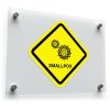 Smallpox Warning Decal