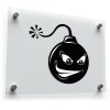 Smiling Bomb Cartoon Sticker 1