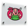 Smiling Pig Chef Sticker