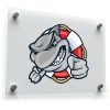 Smiling Shark Lifebuoy Decal