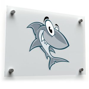 Smiling Shark Sticker