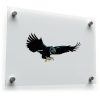 Soaring Black Eagle Vinyl Sticker 1