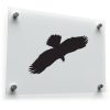 Soaring Eagle Silhouette Sticker 1