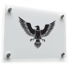 Soaring Eagle Silhouette Sticker