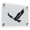 Soaring Eagle Silhouette Vinyl Sticker 1