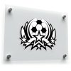 Soccer Ball and Stars Sticker 1