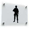 Soldier Silhouette Sticker 1