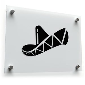 Sombrero Silhouette Sticker