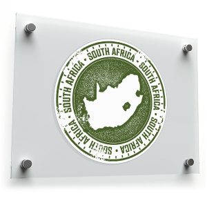 South Africa Map Sticker