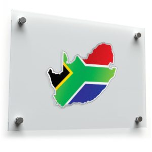 South Africa Map Sticker