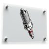 Spark Plug Decal 1