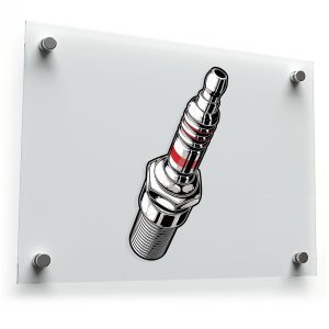 Spark Plug Sticker