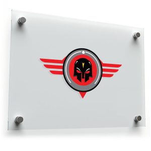 Spartan Helmet Emblem Sticker