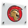 Spartan Warrior Helmet Sticker 1