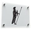 Spartan Warrior Silhouette Sticker 1