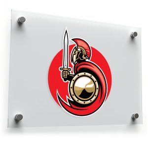 Spartan Warrior Sticker