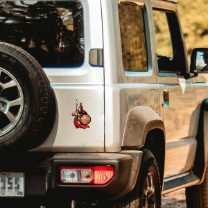 Alternative view of Spartan Warrior Sticker