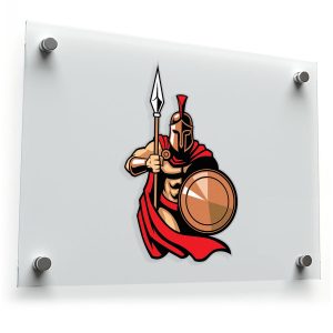 Spartan Warrior Sticker