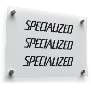 Specialized Logo Vinyl Stickers