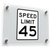 "Speed Limit 45" Vinyl Sticker 1