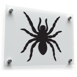 Spider Silhouette Sticker