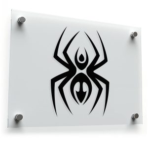 Spider Silhouette Vinyl Sticker