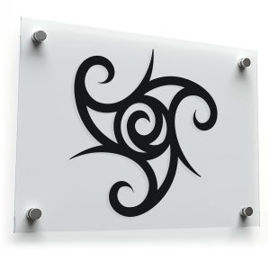 Spiral Tribal Vinyl Sticker