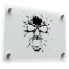 Splatter Skull Sticker 1