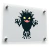 Spooky Monster Silhouette Sticker