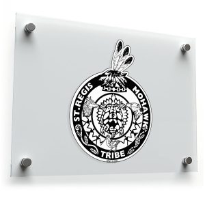 St. Regis Mohawk Tribe Logo Sticker
