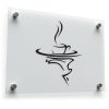 Steaming Coffee Cup Sticker 1