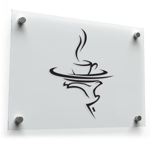 Steaming Coffee Cup Sticker