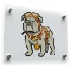 Steampunk Bulldog Vinyl Decal