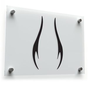 Stylized Flame Decal