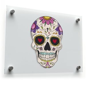 Sugar Skull Vinyl Sticker