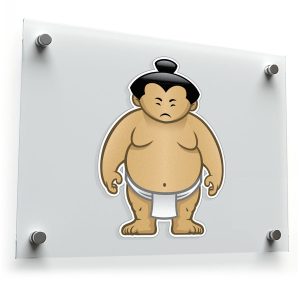 Sumo Wrestler Sticker