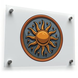 Sun Shield Vinyl Sticker